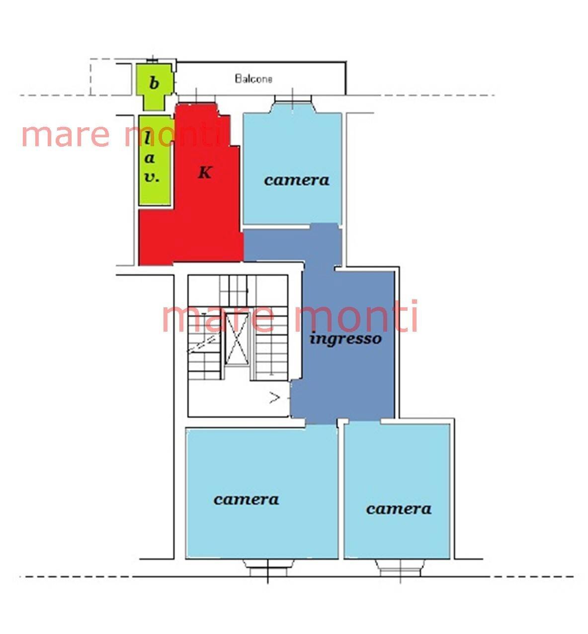 appartamento in vendita a Savona in zona Centro Storico