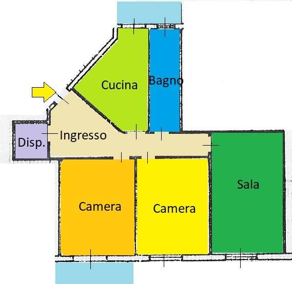 appartamento in vendita a Savona in zona Centro Storico