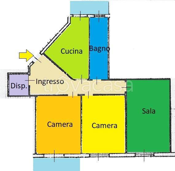 appartamento in vendita a Savona in zona Centro Storico