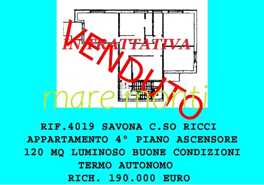 appartamento in vendita a Savona
