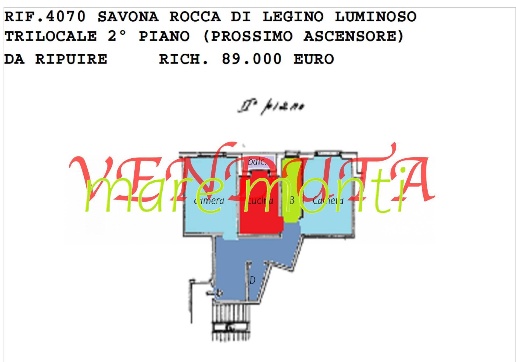 appartamento in vendita a Savona