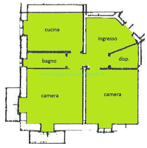 appartamento in vendita a Savona in zona Centro Storico