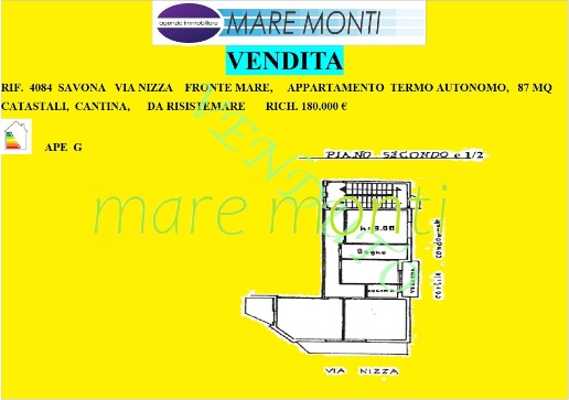 appartamento in vendita a Savona