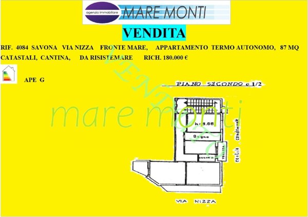 appartamento in vendita a Savona