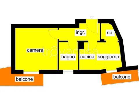 appartamento in vendita a Spotorno in zona Prelo