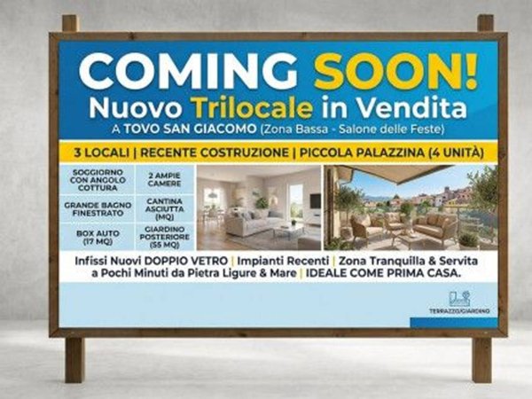 appartamento in vendita a Tovo San Giacomo