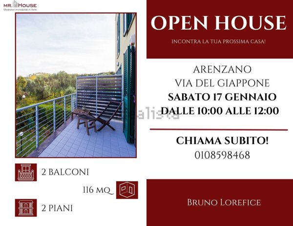 appartamento in vendita ad Arenzano