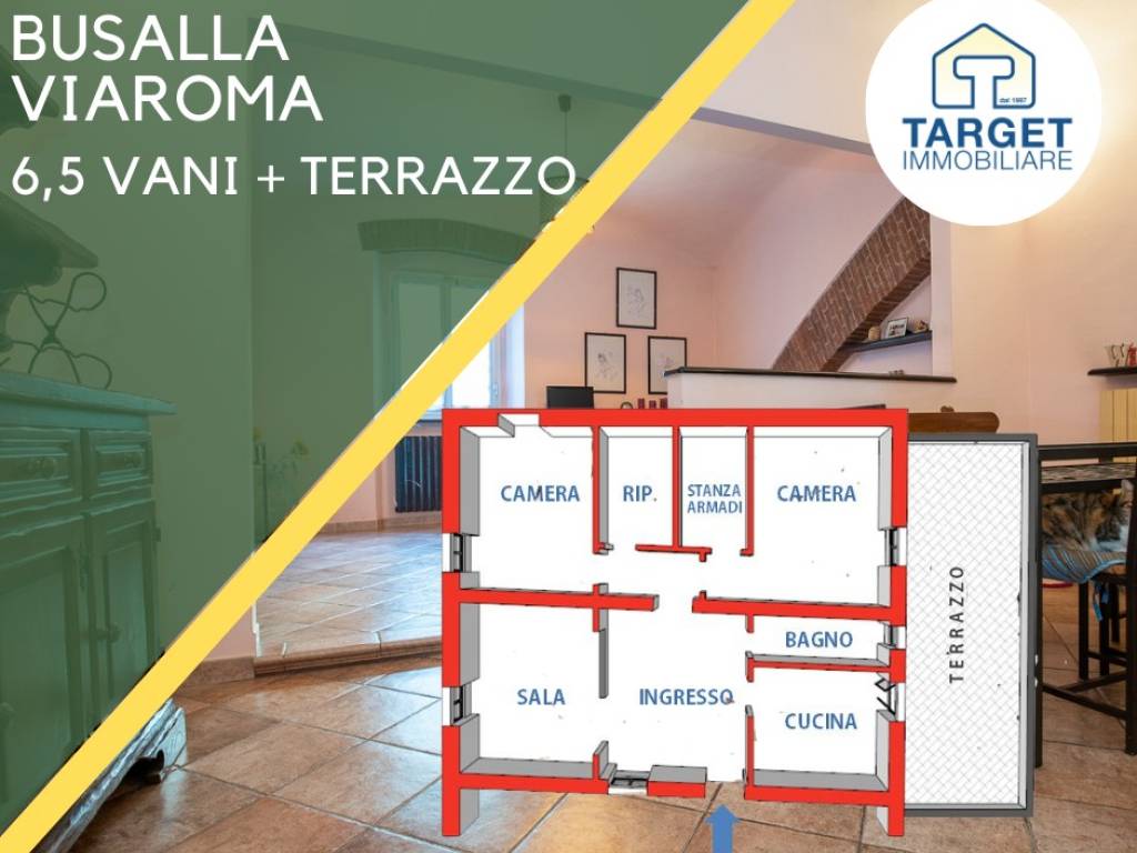 appartamento in vendita a Busalla