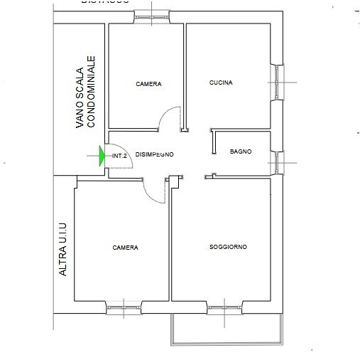 appartamento in vendita a Busalla in zona Sarissola