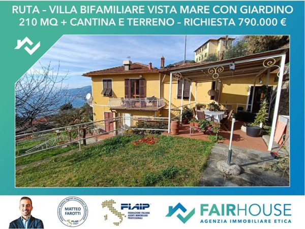 casa indipendente in vendita a Camogli in zona Ruta