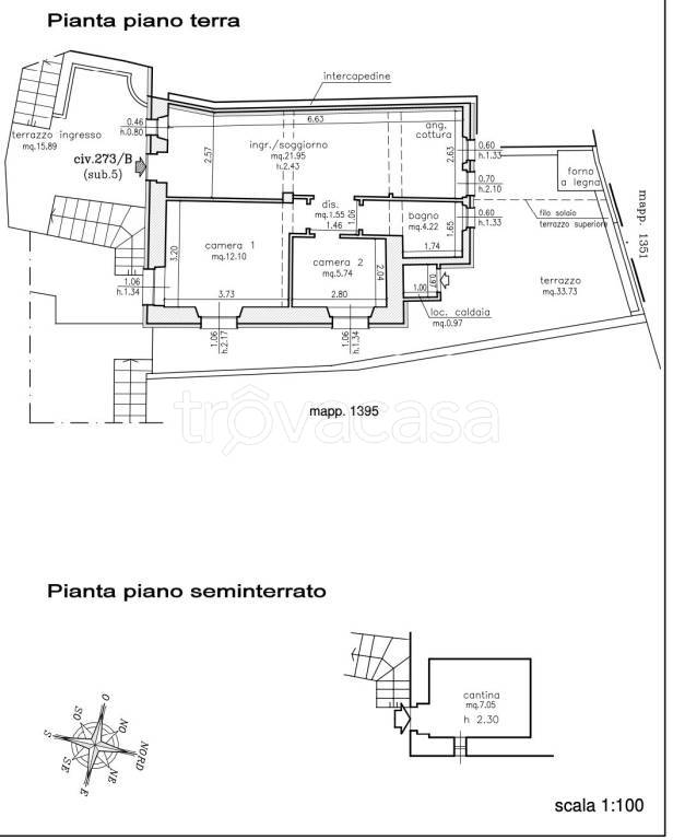 appartamento in vendita a Camogli in zona Ruta