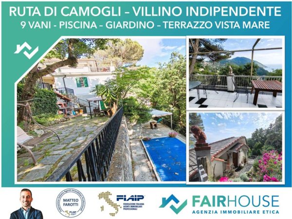 casa indipendente in vendita a Camogli in zona Ruta