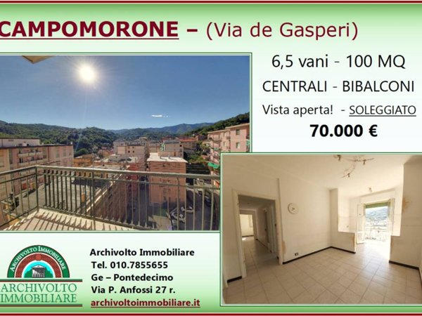 appartamento in vendita a Campomorone