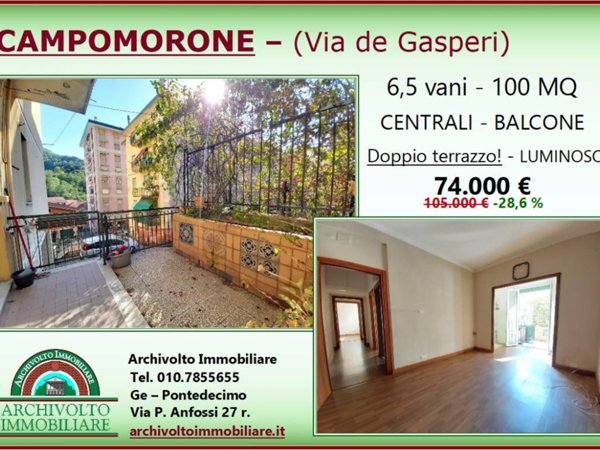appartamento in vendita a Campomorone