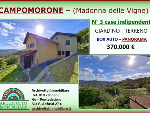 casa indipendente in vendita a Campomorone