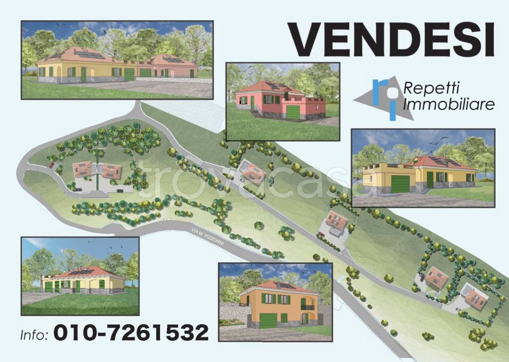 casa indipendente in vendita a Campomorone in zona Langasco