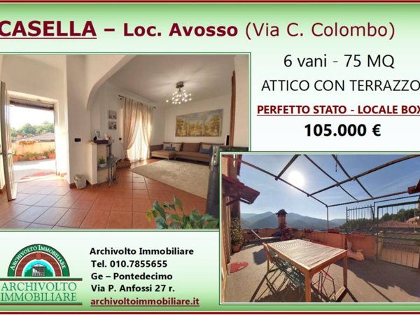 appartamento in vendita a Casella in zona Avosso