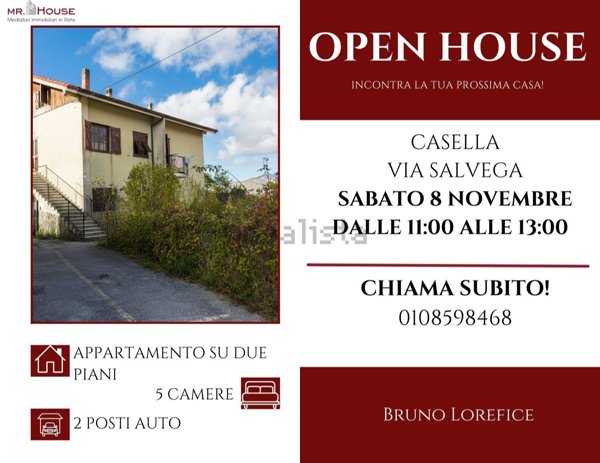 appartamento in vendita a Casella in zona Salvega