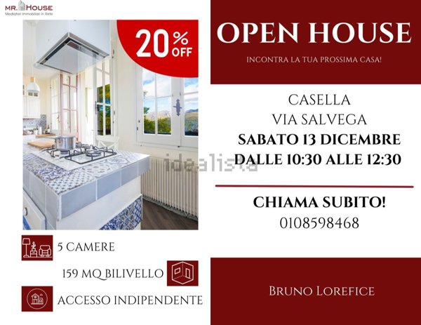 appartamento in vendita a Casella in zona Salvega