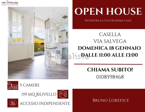 appartamento in vendita a Casella in zona Salvega