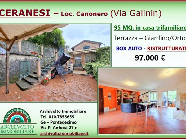 appartamento in vendita a Ceranesi
