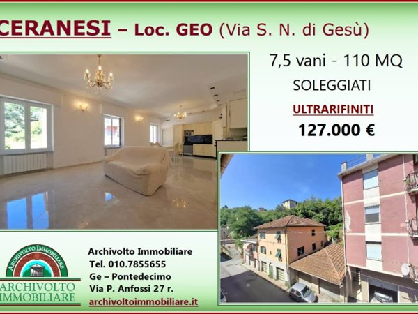 appartamento in vendita a Ceranesi