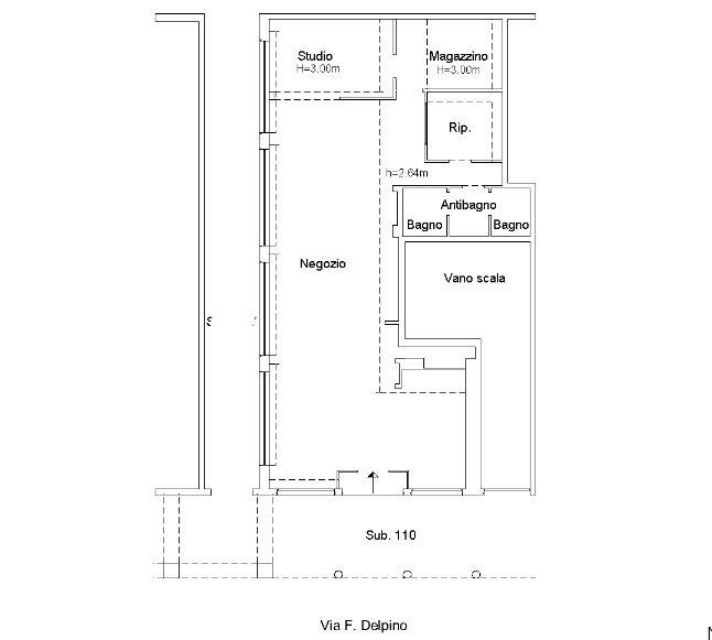 locale commerciale in vendita a Chiavari