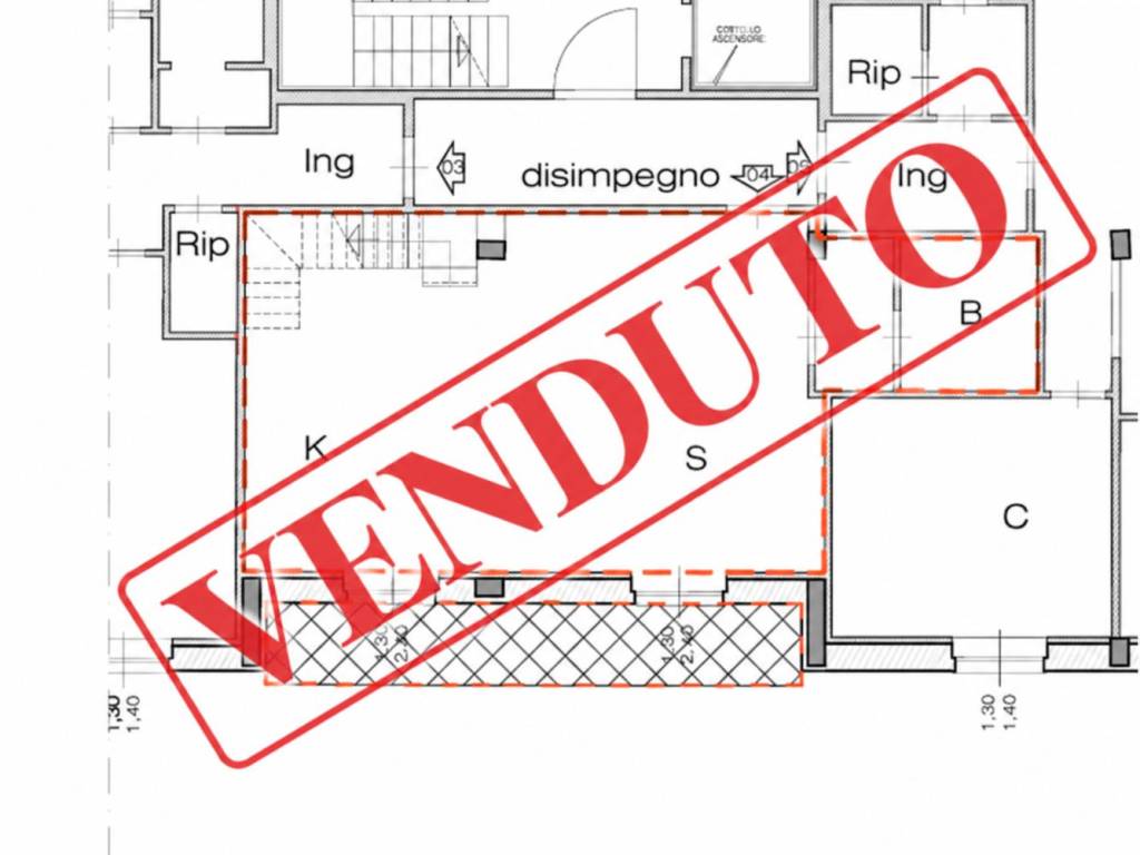 appartamento in vendita a Chiavari in zona Campodonico