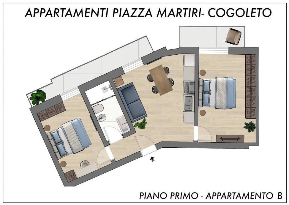 appartamento in vendita a Cogoleto