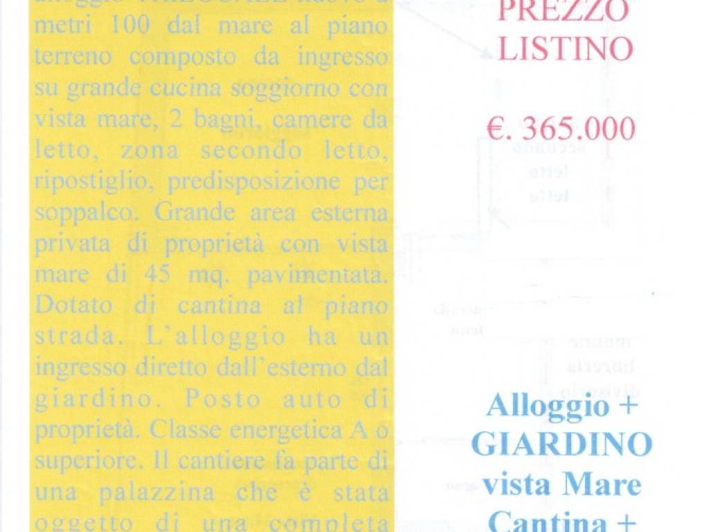 appartamento in vendita a Cogoleto