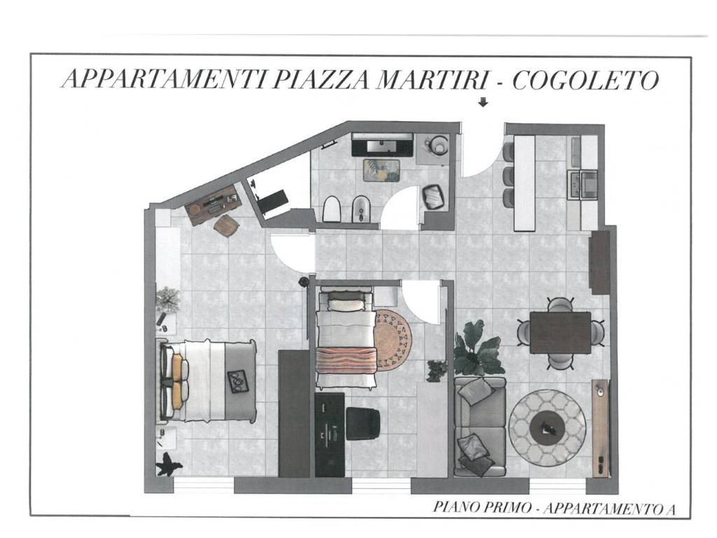 appartamento in vendita a Cogoleto