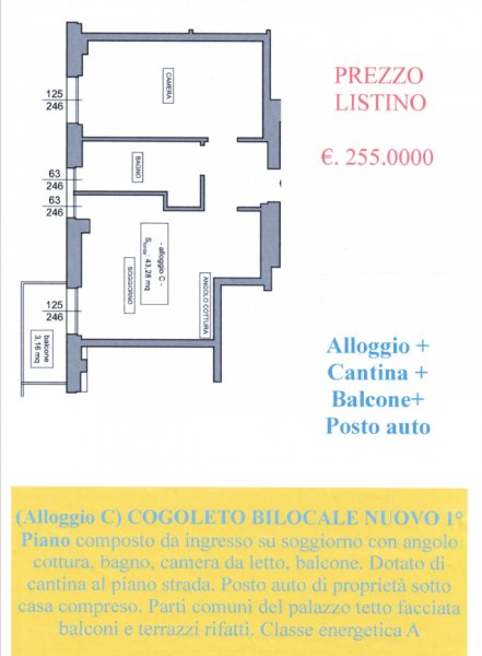 appartamento in vendita a Cogoleto