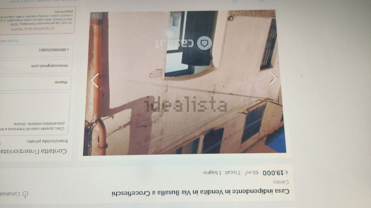 appartamento in vendita a Crocefieschi