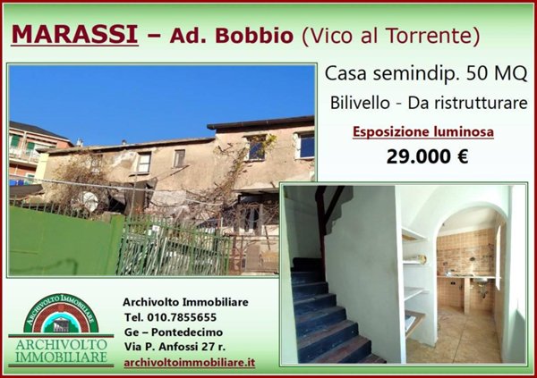 casa indipendente in vendita a Genova in zona Staglieno