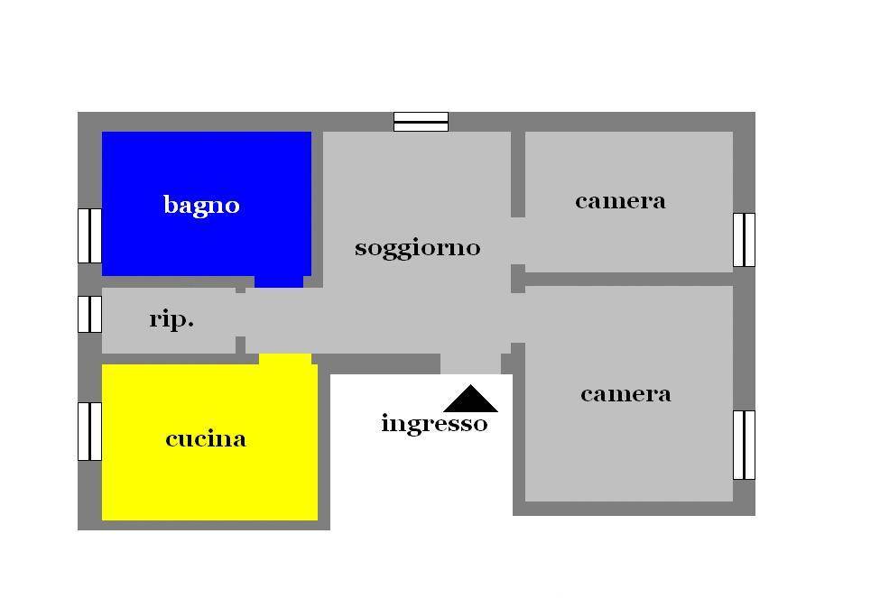 appartamento in vendita a Genova in zona DiNegro