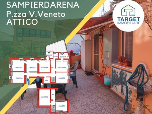 appartamento in vendita a Genova in zona Sampierdarena