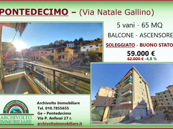 appartamento in vendita a Genova in zona Pontedecimo
