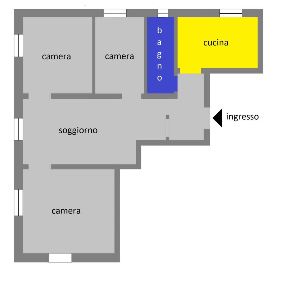 appartamento in vendita a Genova in zona Lagaccio / Granarolo
