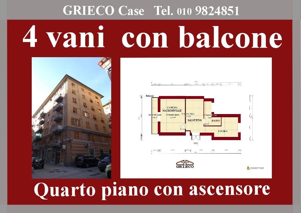 appartamento in vendita a Genova in zona Certosa