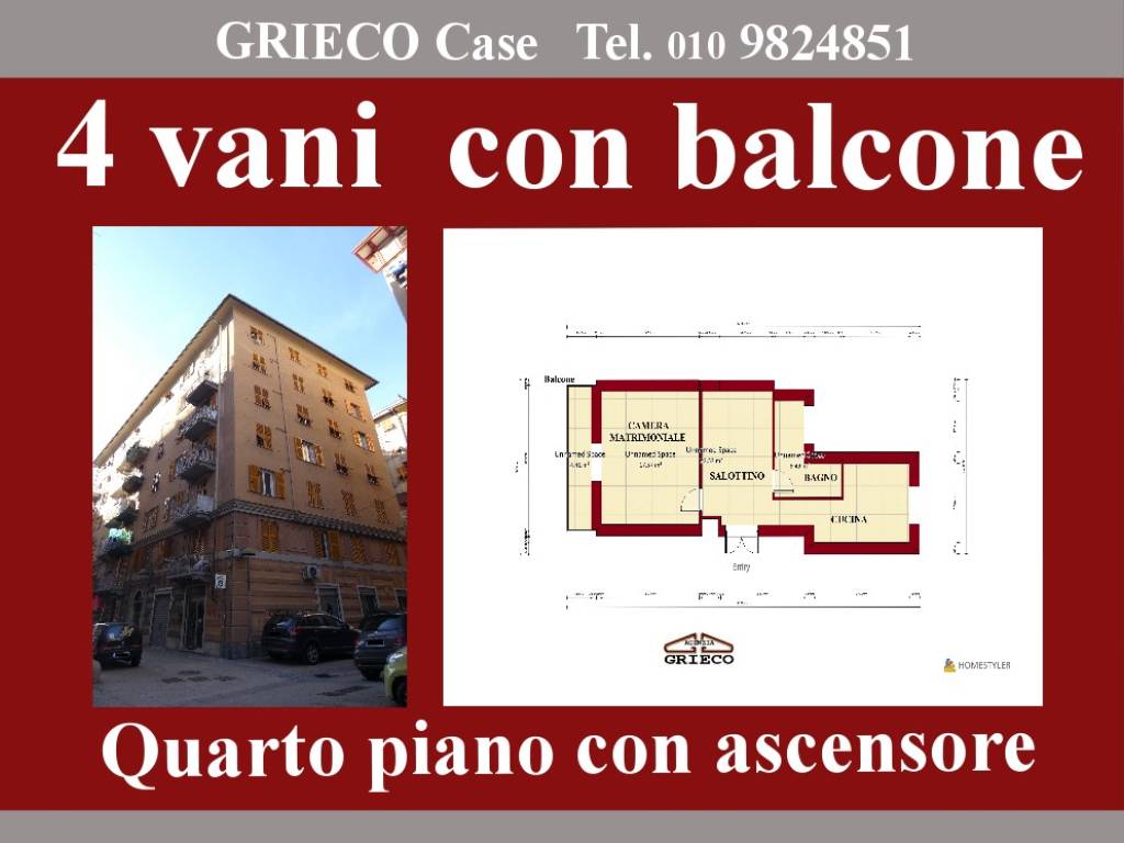 appartamento in vendita a Genova in zona Certosa