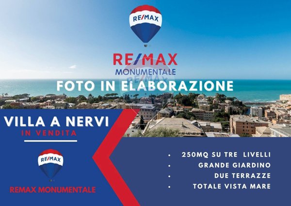 casa indipendente in vendita a Genova in zona Nervi