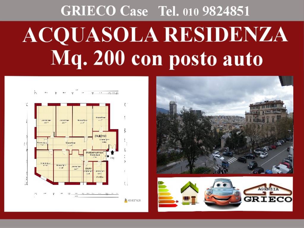 appartamento in vendita a Genova in zona Carignano