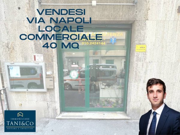 negozio in vendita a Genova in zona Lagaccio / Granarolo
