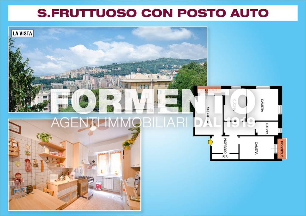 appartamento in vendita a Genova in zona San Fruttuoso