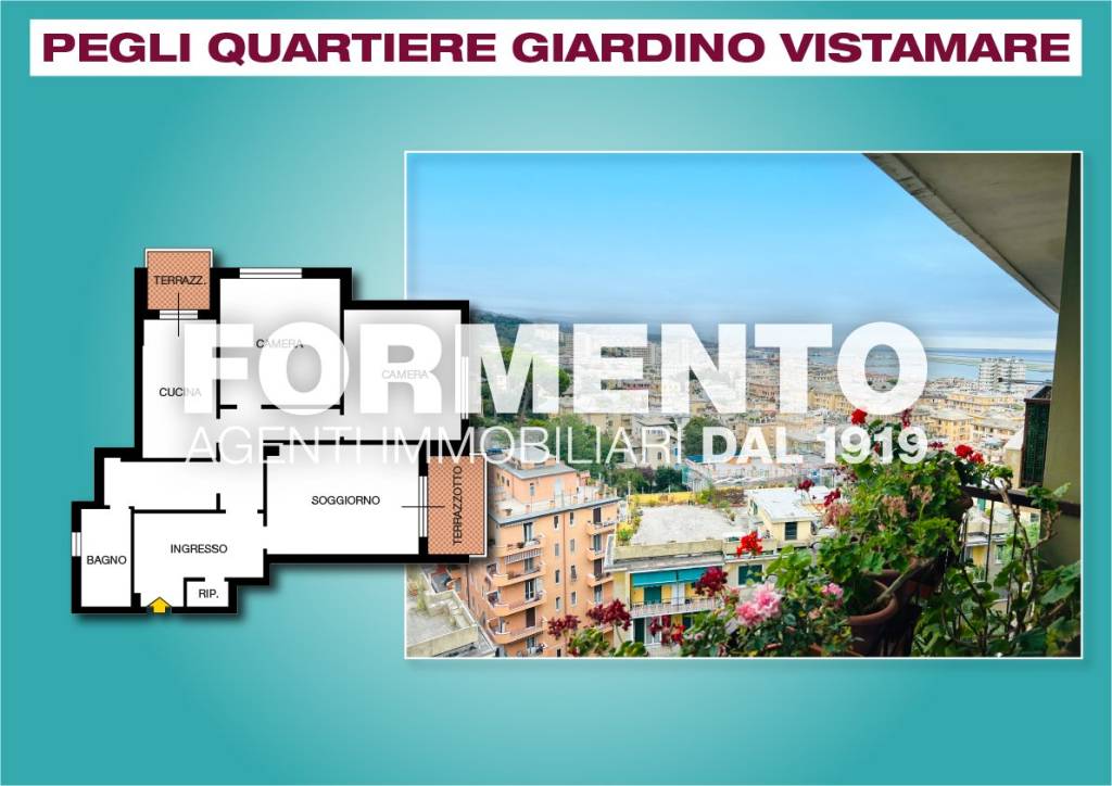 appartamento in vendita a Genova in zona Pegli