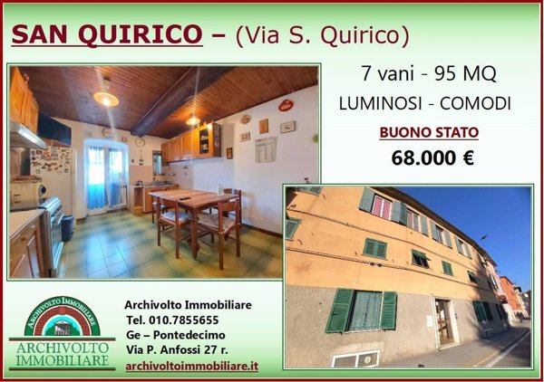 appartamento in vendita a Genova in zona San Quirico