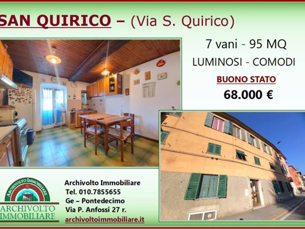 appartamento in vendita a Genova in zona Certosa