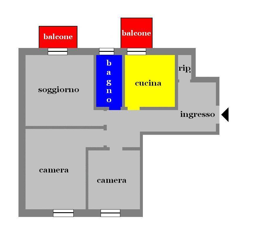 appartamento in vendita a Genova in zona Oregina