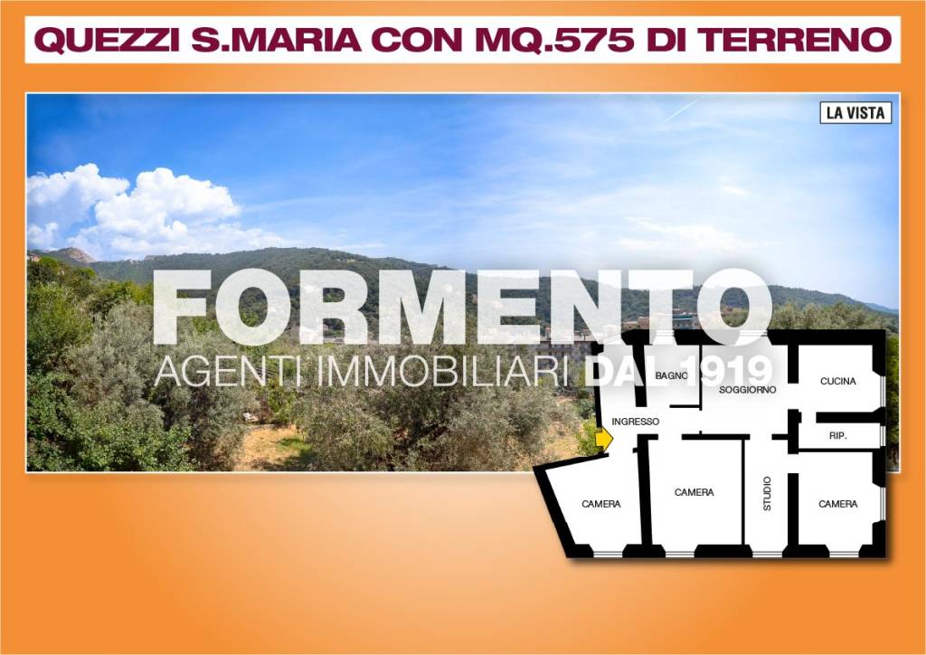appartamento in vendita a Genova in zona Quezzi