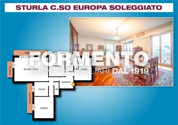 appartamento in vendita a Genova in zona Sturla